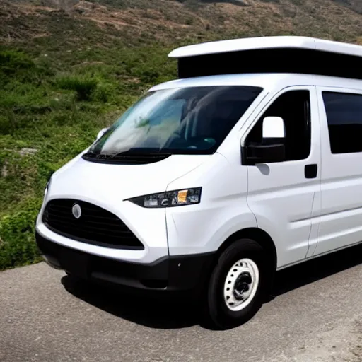 Image similar to an apple inc designed travel van