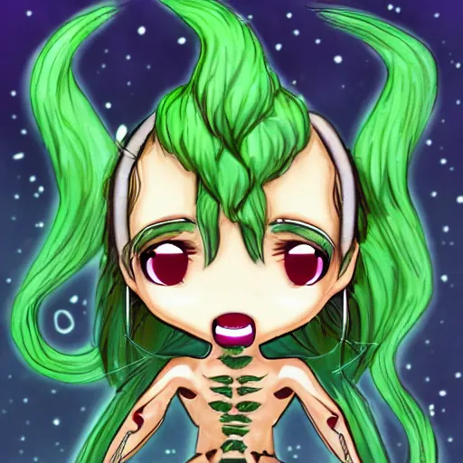 Image similar to chibi demigorgon