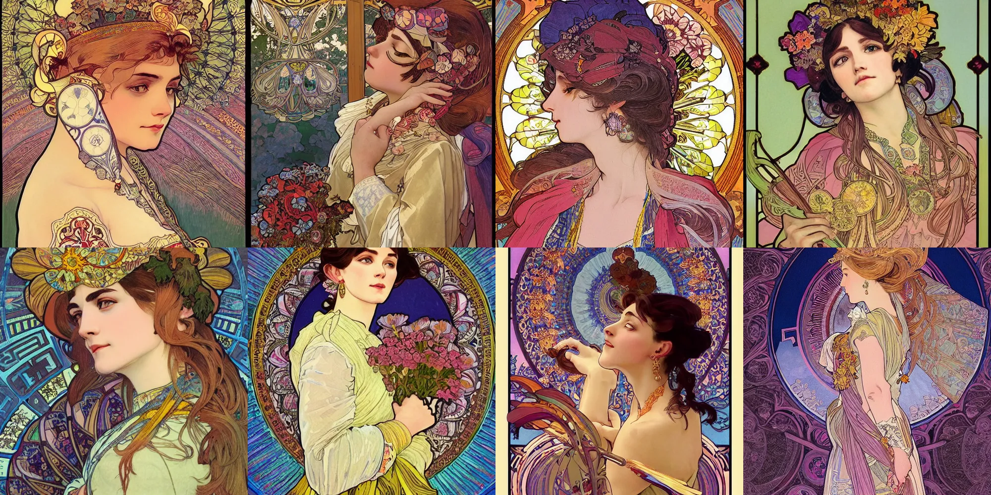 Prompt: Ukrainian Woman, detailed intricate ink illustration, heavenly atmosphere, detailed illustration, hd, 4k, digital art, overdetailed art, concept art, complementing colors, trending on artstation, Cgstudio, the most beautiful image ever created, dramatic, subtle details, illustration painting by by alphonse mucha and frank frazetta daarken, vibrant colors, 8K, style by Wes Anderson, award winning artwork, high quality printing, fine art, gold elements, intricate, epic lighting, very very very very beautiful scenery, 8k resolution, digital painting, sharp focus, professional art, atmospheric environment