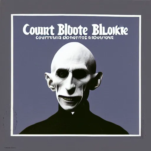 Image similar to count orlok blue note album cover