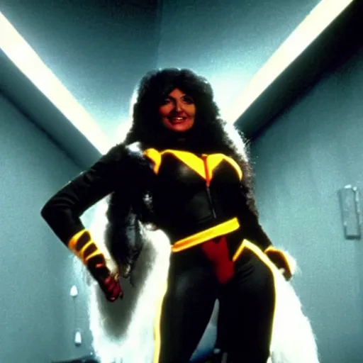 Image similar to still of pam grier as storm in the x - men ( 1 9 8 3 )