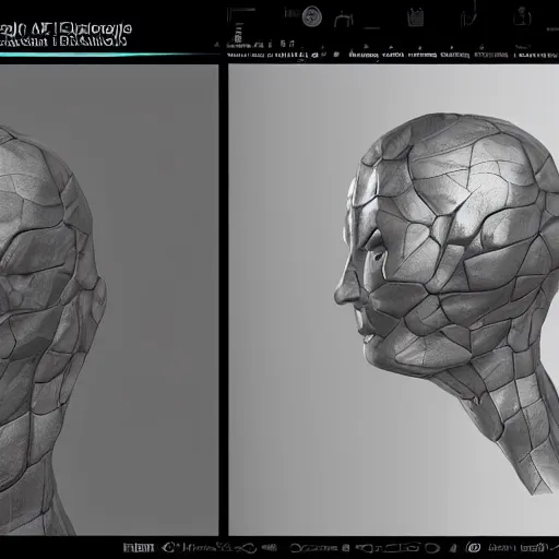 Image similar to an abrtract composition in different transparent materials, unreal engine, zbrush central,