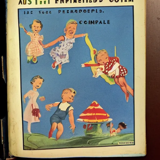 Image similar to a 1950s Childrens book