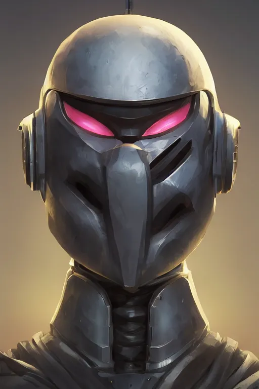 Image similar to epic mask helmet robot ninja portrait stylized as fornite style game design fanart by concept artist gervasio canda, behance hd by jesper ejsing, by rhads, makoto shinkai and lois van baarle, ilya kuvshinov, rossdraws global illumination radiating a glowing aura global illumination ray tracing hdr render in unreal engine 5