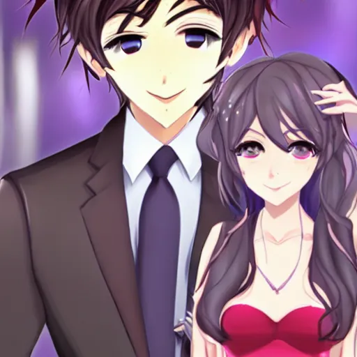 Image similar to Love interest from visual novel, png