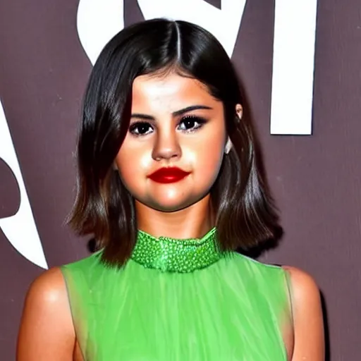 Image similar to selena gomez as celery