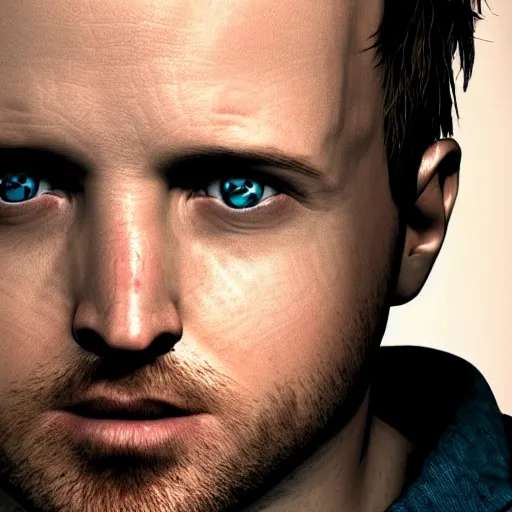 Image similar to jesse pinkman as robot, unreal engine, hyperdetailed, hyperrealistic