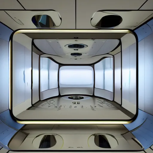 Image similar to if apple inc. designed a space ship