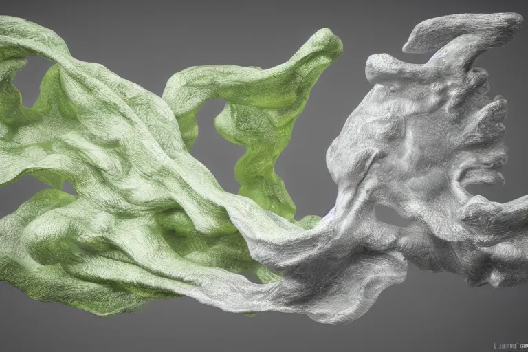 Image similar to Painful pleasures by Lynda Benglis, octane render, 4k, 8k