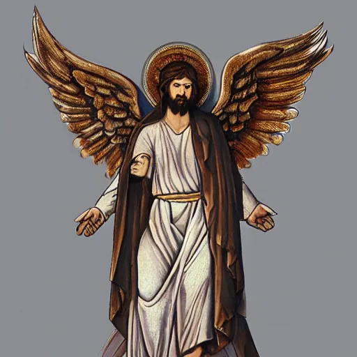 Image similar to biblically accurate seraphim