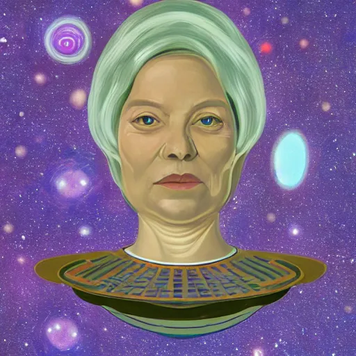 Image similar to portrait of a mothership