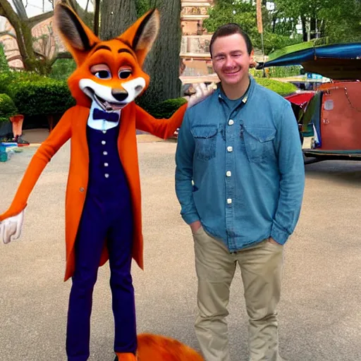 Prompt: Nick Wilde, and his friend, Nick Milde