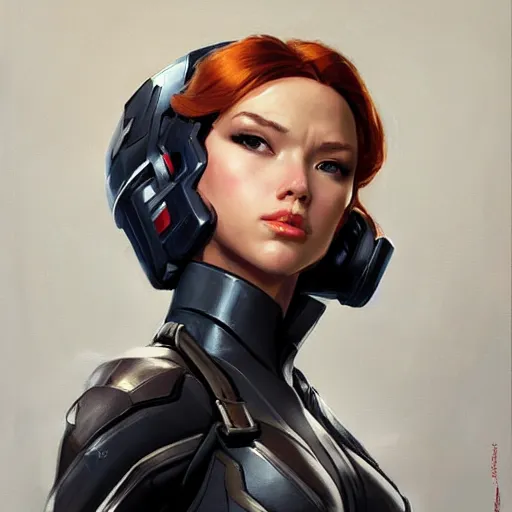 Image similar to greg manchess portrait painting of fully armored cap america aka black widow as overwatch character, medium shot, asymmetrical, profile picture, organic painting, sunny day, matte painting, bold shapes, hard edges, street art, trending on artstation, by huang guangjian and gil elvgren and sachin teng