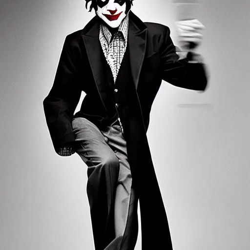 Image similar to joker by bruce weber