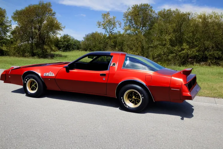 Prompt: rusty 1 9 8 2 firebird trans am