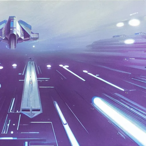 Image similar to hyperspace gate of orion, syd mead, blade runner, concept art, hyper detail, high detail, hyper realism, high definition picture, cinematic