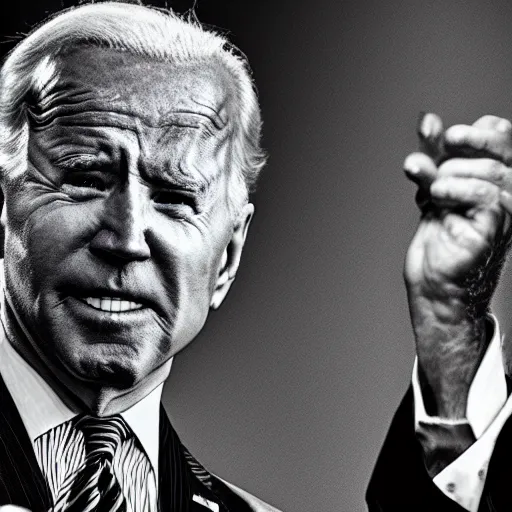 Image similar to Joe Biden everywhere at the end of time by the caretaker, dementia, 8k, high definition, highly detailed