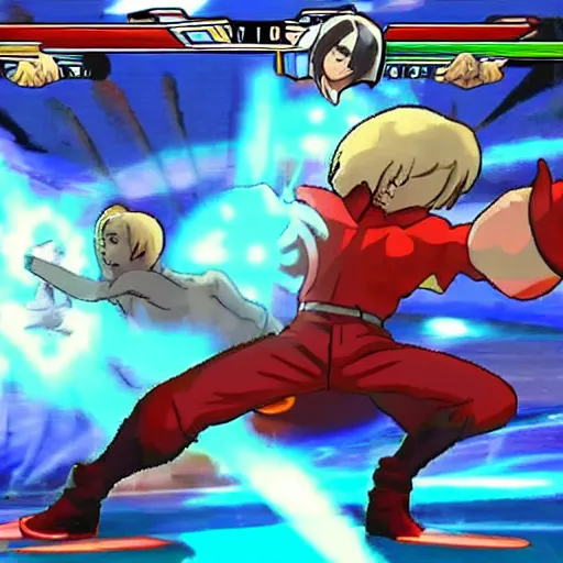 Image similar to bob barker in fighting game, light frame, acrobatic moveset, fan favorite, 2 d sprite 3 rd strike arc system works snk capcom bandai namco