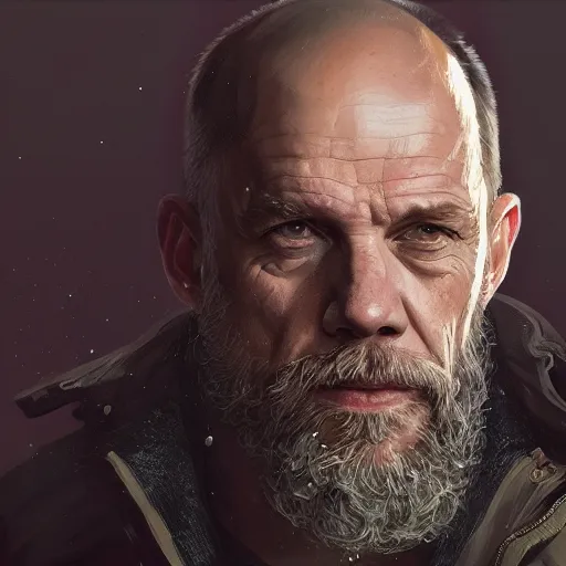 Image similar to highly detailed portrait, john malkovich, in gta v, stephen bliss, unreal engine, fantasy art by greg rutkowski, loish, rhads, ferdinand knab, makoto shinkai and lois van baarle, ilya kuvshinov, rossdraws, tom bagshaw, global illumination, radiant light, detailed and intricate environment