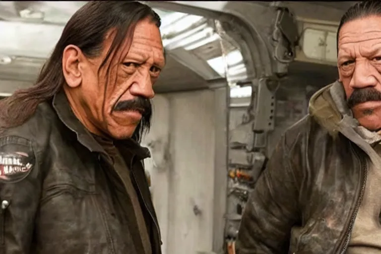 Image similar to danny trejo in in interstellar