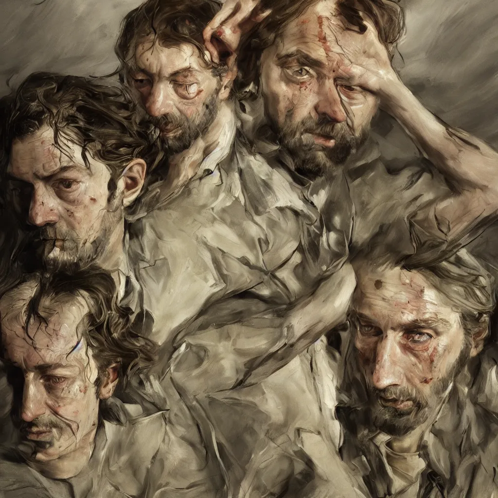 Image similar to high quality high detail painting by lucian freud, jenny savile, john singer sargent, last of us concept art, hd