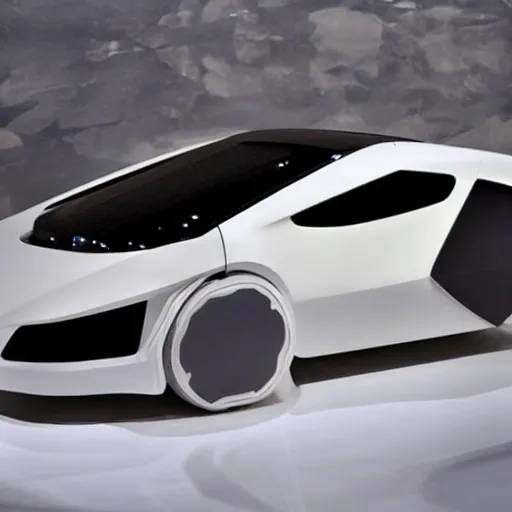 Prompt: futuristic car