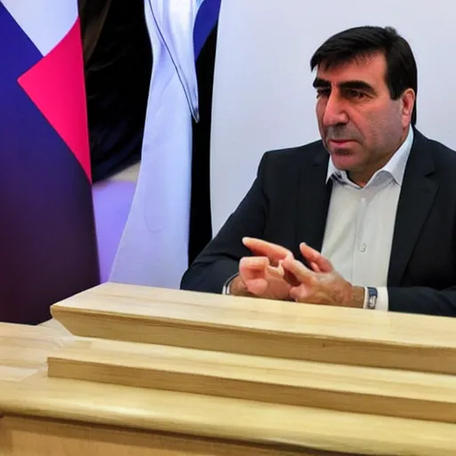 Image similar to president saakashvili
