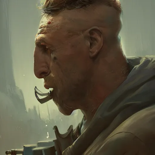 Prompt: Man named Sam Gray, by Cedric Peyravernay, highly detailed, excellent composition, cinematic concept art, dramatic lighting, trending on ArtStation