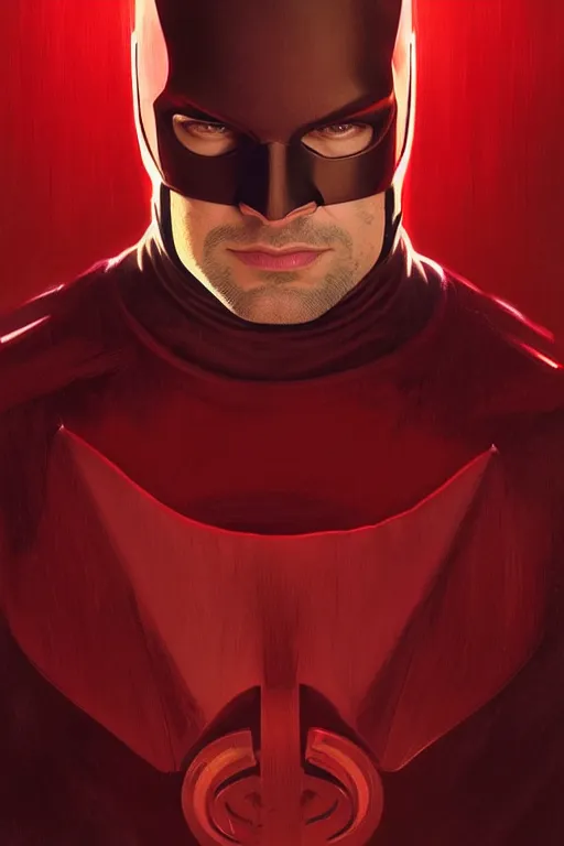 Prompt: a portrait of daredevil, fantasy, sharp focus, intricate, elegant, digital painting, artstation, matte, highly detailed, concept art, illustration, ambient lighting, art by ilya kuvshinov, artgerm, alphonse mucha, and greg rutkowski