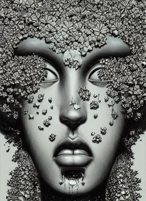 Prompt: Earth goddess painting by Dan Hillier, trending on artstation, artstationHD, artstationHQ, 4k, 8k