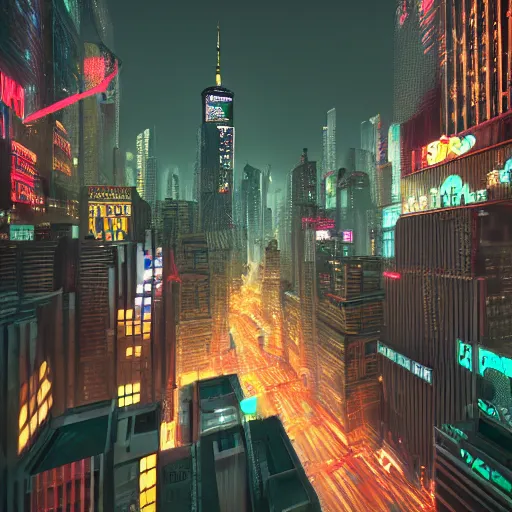 Image similar to new york as a cyberpunk city, intricate artwork by Tooth Wu and wlop and beeple, octane render, hyper realism, 8k