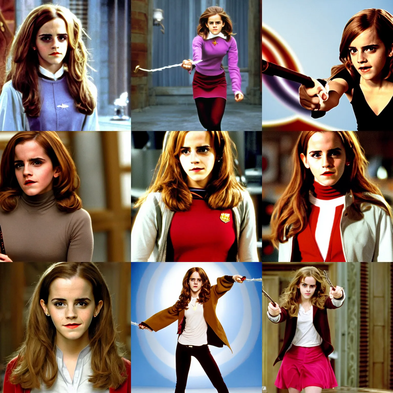 Prompt: emma watson as hermione granger in austin powers