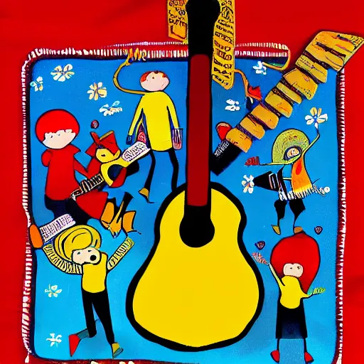 Image similar to a poster for a children's book by keraca visulceva, pixabay contest winner, naive art, concert poster, movie poster