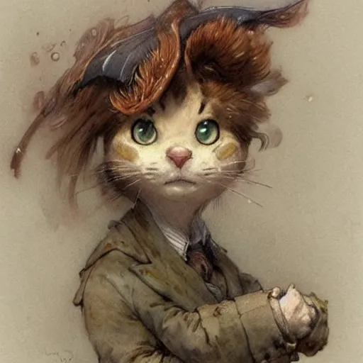Image similar to ( ( ( ( ( garfield. muted colors. ) ) ) ) ) by jean - baptiste monge!!!!!!!!!!!!!!!!!!!!!!!!!!!
