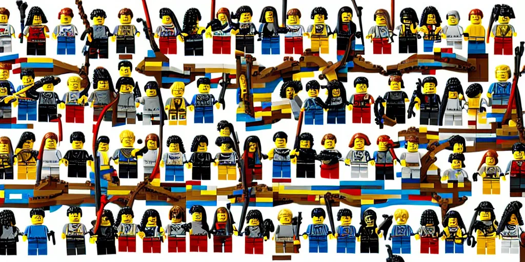 Image similar to the lego bible