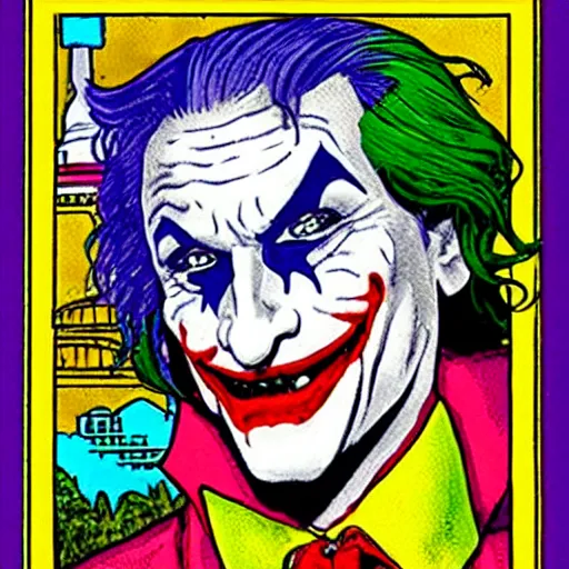 Prompt: The Joker Tarot Card