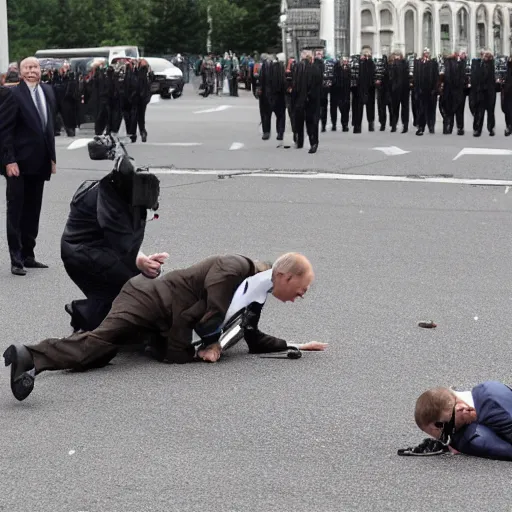 Prompt: Putin has been shot