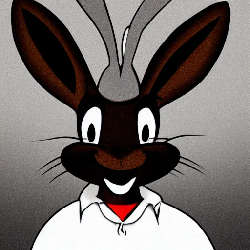 Image similar to bugs bunny mugshot