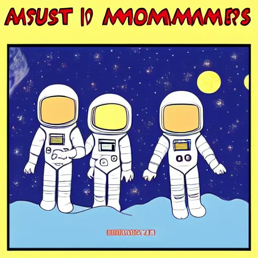 Image similar to astronaut mommies