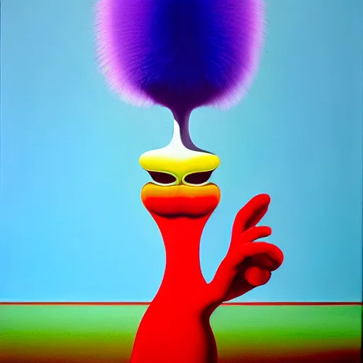 Prompt: ethos of ego, mythos of id. by theodor seuss geisel, hyperrealistic photorealism acrylic on canvas, resembling a high - resolution photograph