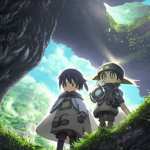 Image similar to Made in Abyss