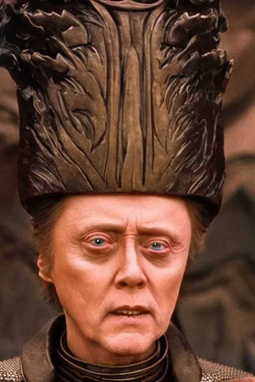 Prompt: christopher walken as emperor shaddam iv in dune, 4 k, hd