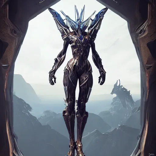 Prompt: high quality bug pov of a beautiful and stunning giant valkyr warframe, doing an elegant pose high above you, a giant warframe paw looms over you, about to step on you, unaware of your existence, slick elegant design, sharp claws, detailed shot legs-up, highly detailed art, epic cinematic shot, realistic, professional digital art, high end digital art, furry art, DeviantArt, artstation, Furaffinity, 8k HD render, epic lighting, depth of field