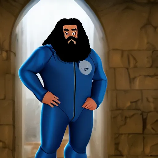 Prompt: Zero Suit Hagrid