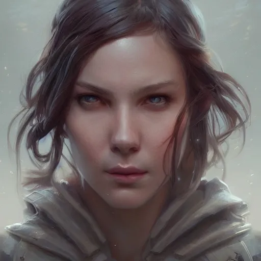 Image similar to Portrait of an anomaly, intricate, cinematic lighting, highly detailed, digital painting, artstation, concept art, smooth, sharp focus, illustration, art by Artgerm and Greg Rutkowski