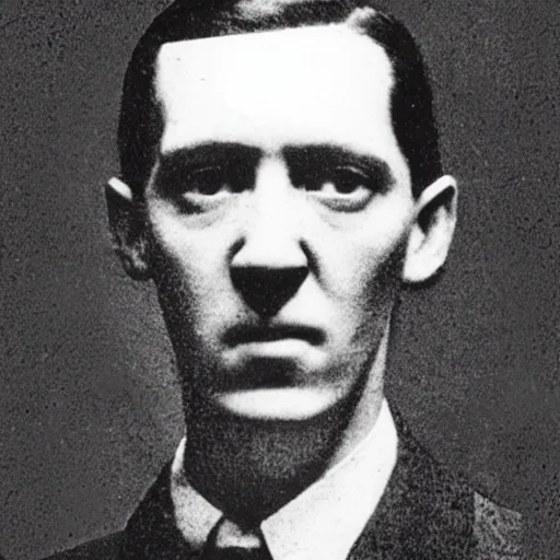 Prompt: a hero made by H P Lovecraft