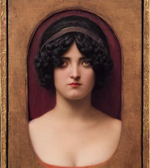 Prompt: woman wearing behelit liontin berserk, john william godward style, rennaissance