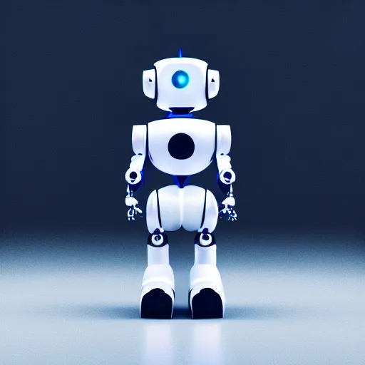 Image similar to a cute little robot. super realistic 8 k render, darkpowerful elegant, cinematic composition