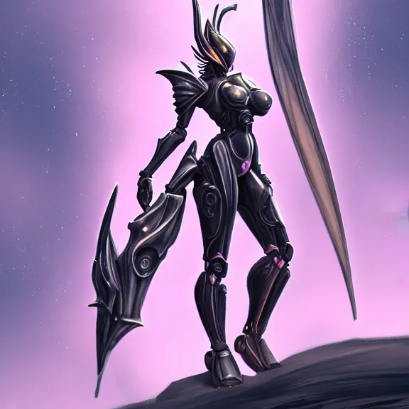 Prompt: extremely detailed giantess shot, close front shot, of a goddess that's a giant beautiful stunning anthropomorphic robot female dragon, standing majestically on a mountain, elegant pose, robot dragon claws, streamlined pink armor, detailed sharp metal claws, thick warframe thighs, long elegant tail, detailed warframe fanart, destiny fanart, high quality digital art, giantess art, furry art, warframe art, Destiny art, furaffinity, DeviantArt, artstation, 8k HD, octane render