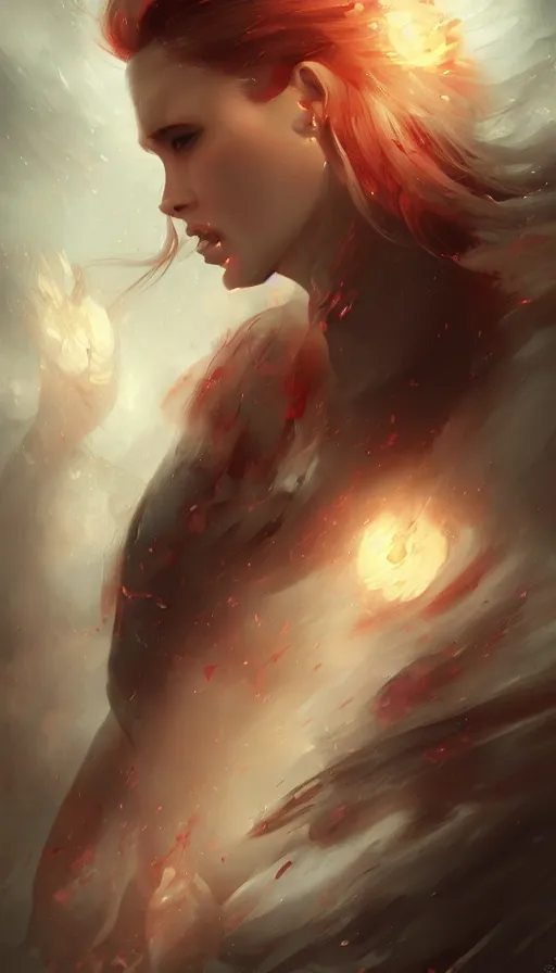 Image similar to rage, by charlie bowater